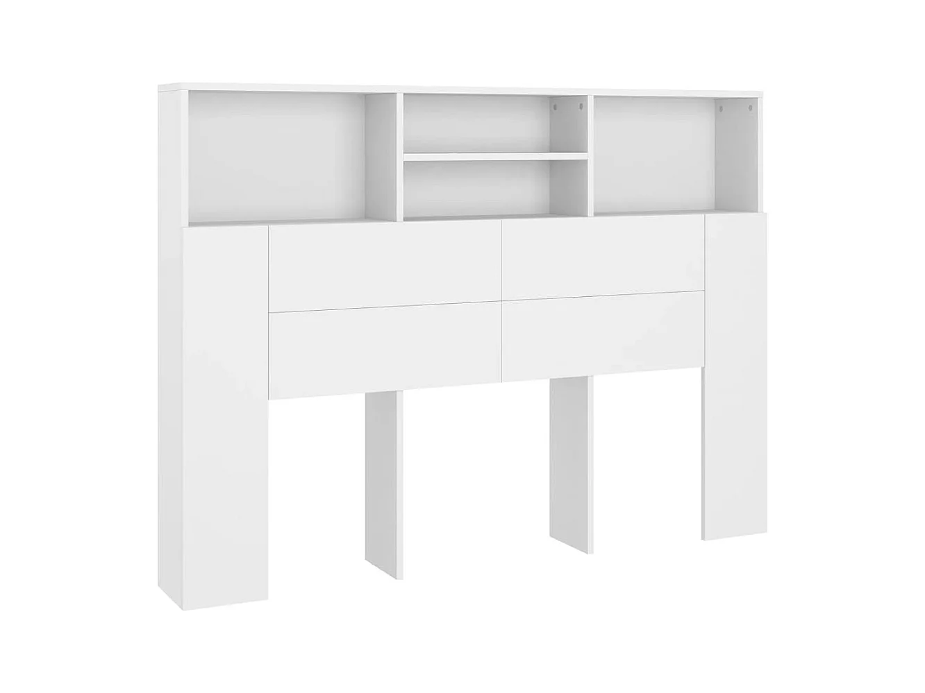 Cabecero blanco mueble 140x19x103,5 cm