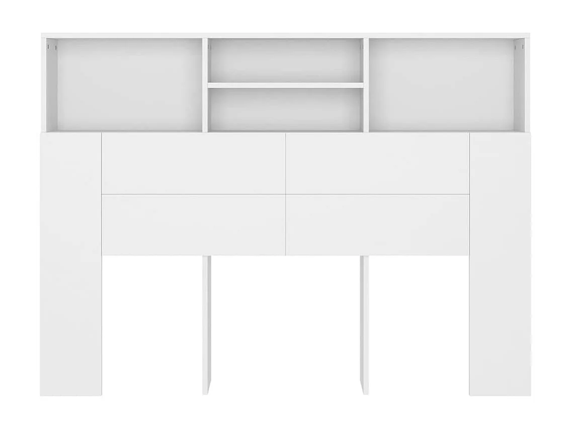 Cabecero blanco mueble 140x19x103,5 cm