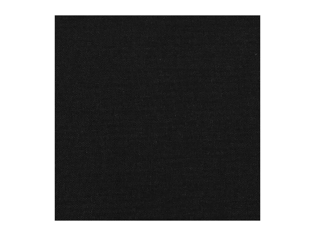 Testiera con ali Nero 203x23x118/128 cm Tessuto