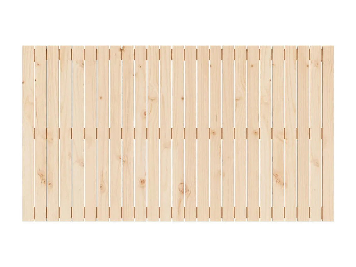 Tête de lit murale 159,5x3x90 cm Bois massif de pin
