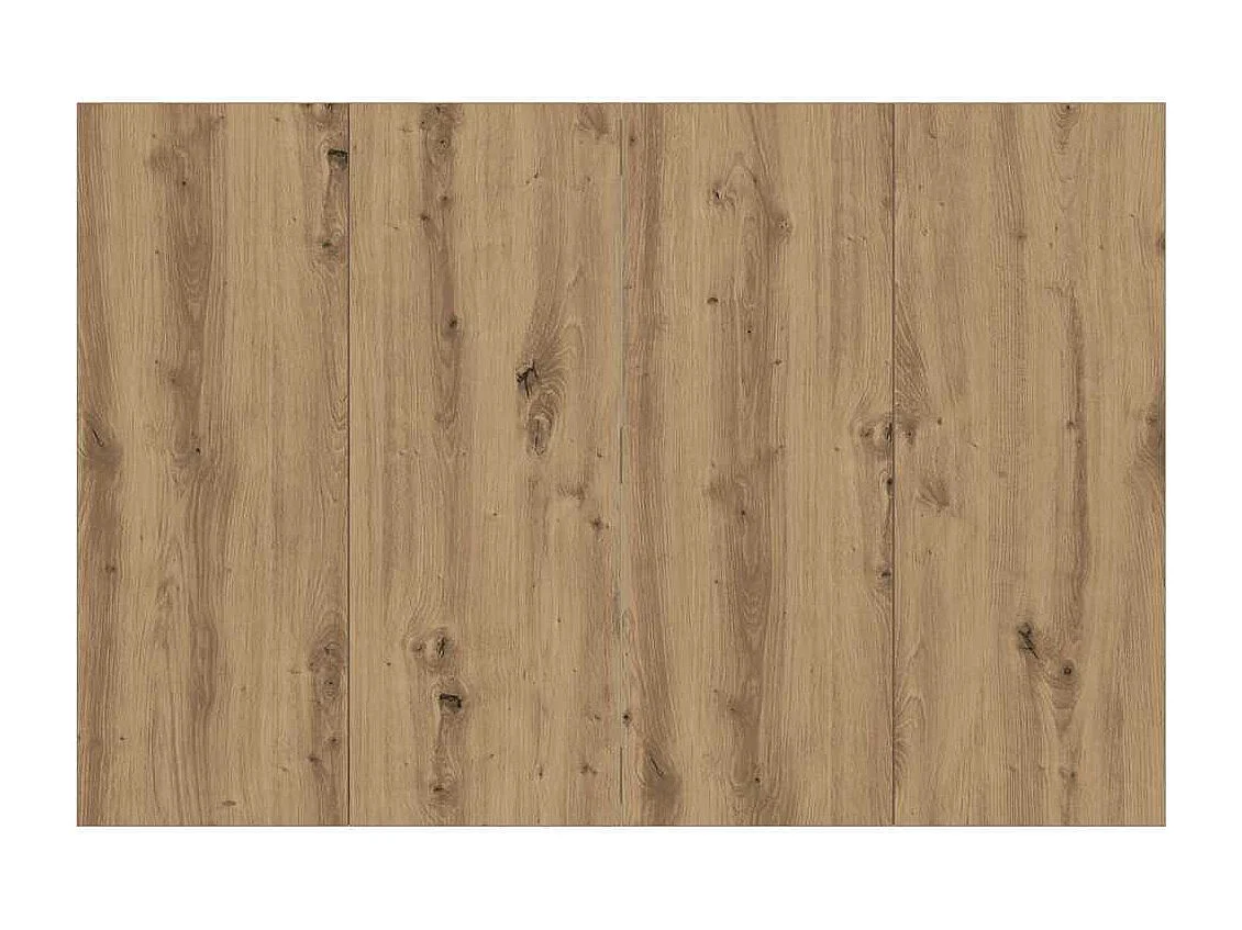 Testiera in rovere realizzata a mano 120x1,5x80 cm in legno ingegnerizzato