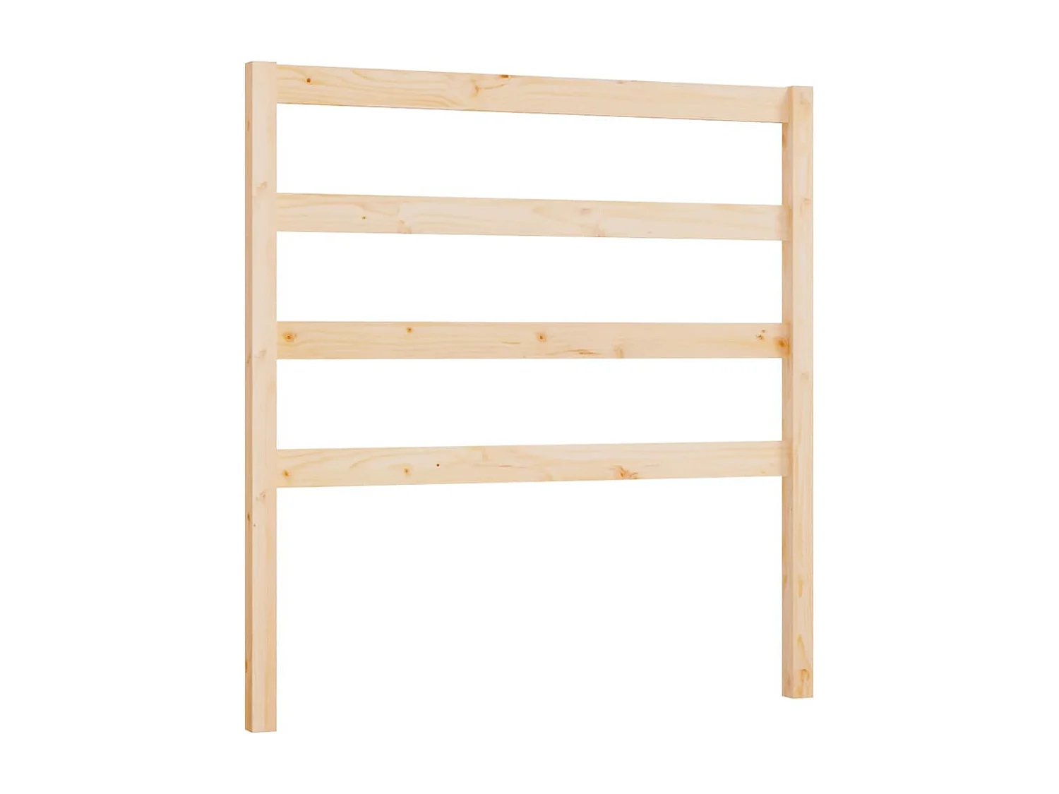 Hoofdbord 96x4x100 cm Massief grenenhout