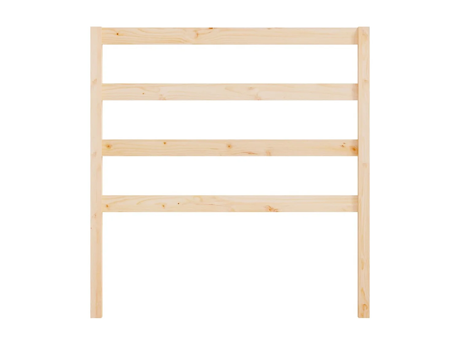 Hoofdbord 96x4x100 cm Massief grenenhout