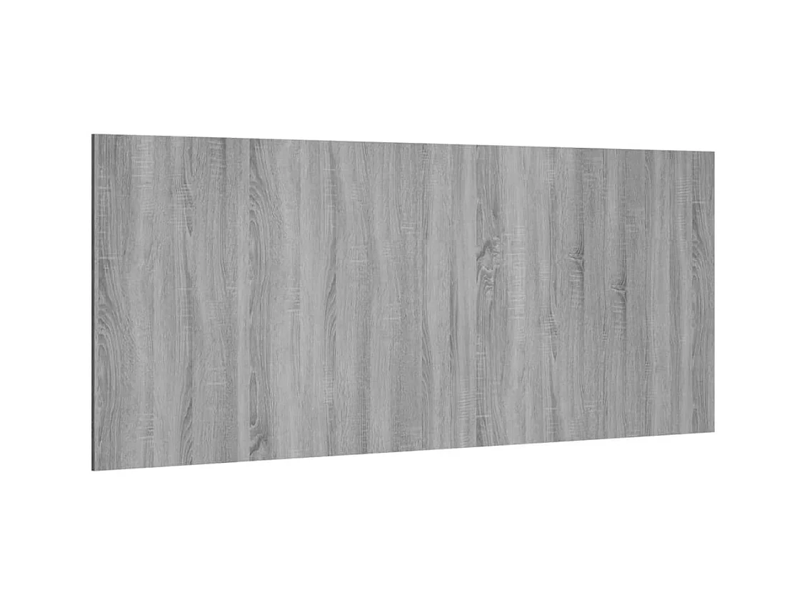 Sonoma grijs hoofdbord 200x1.5x80 cm Technisch hout