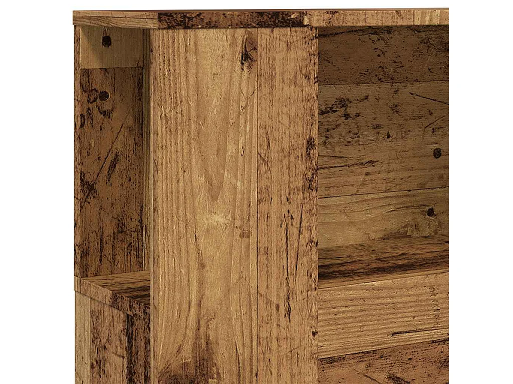 Altholz Kopfteilschrank 100x18,5x102,5 cm