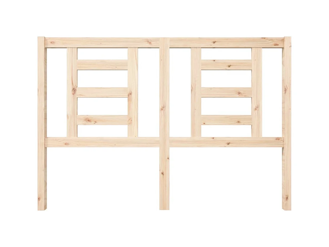 Hoofdbord 146x4x100 cm Massief grenenhout
