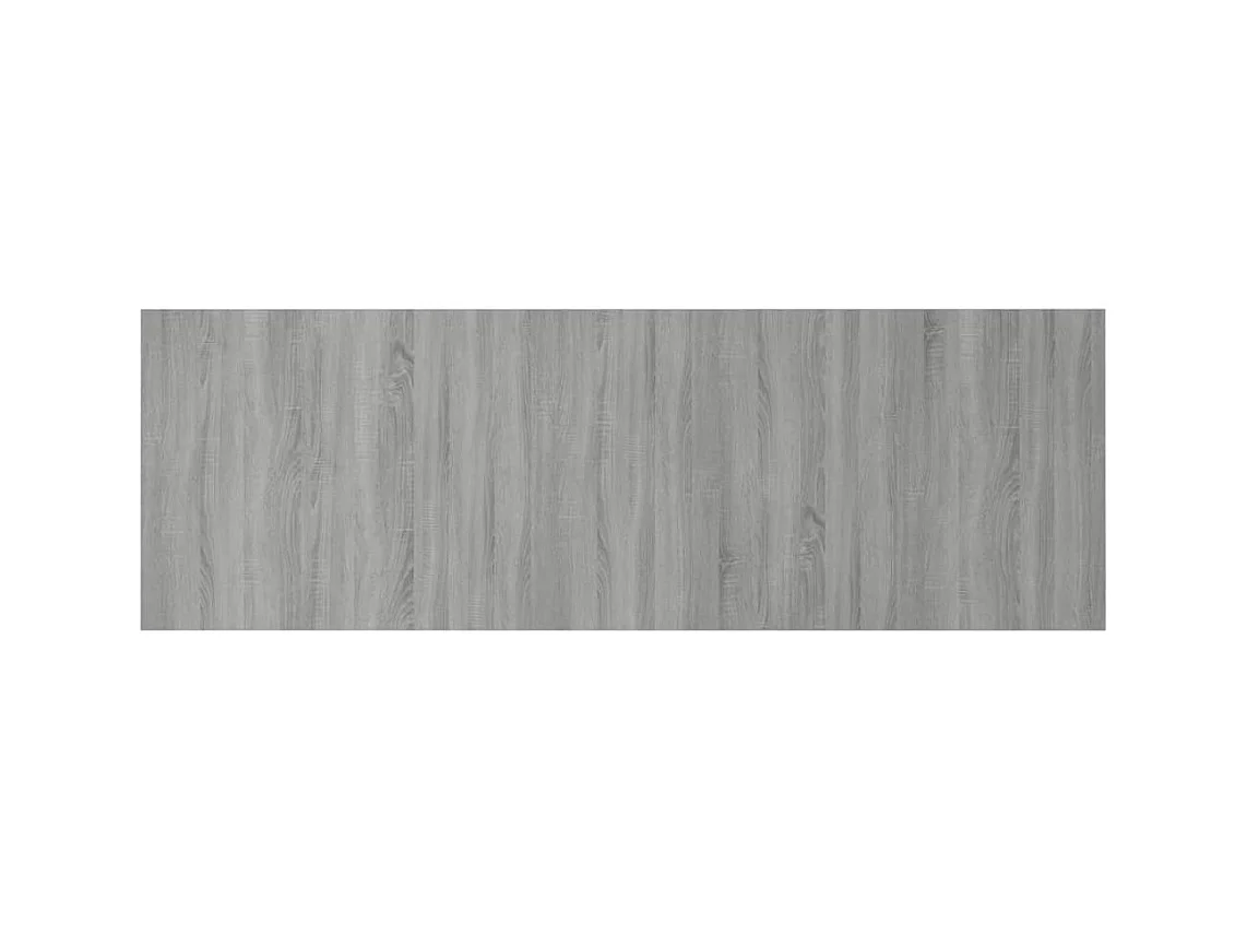 Sonoma grijs wandhoofdbord 240x1,5x80 cm Technisch hout
