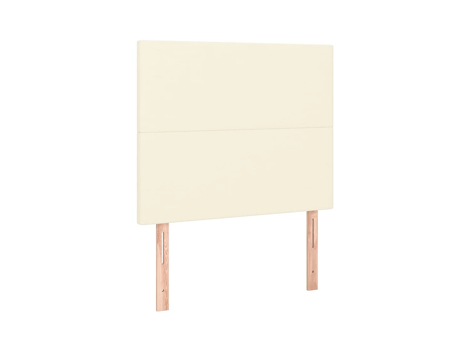 Cabecero LED Crema 90x5x118/128 cm Piel Sintética