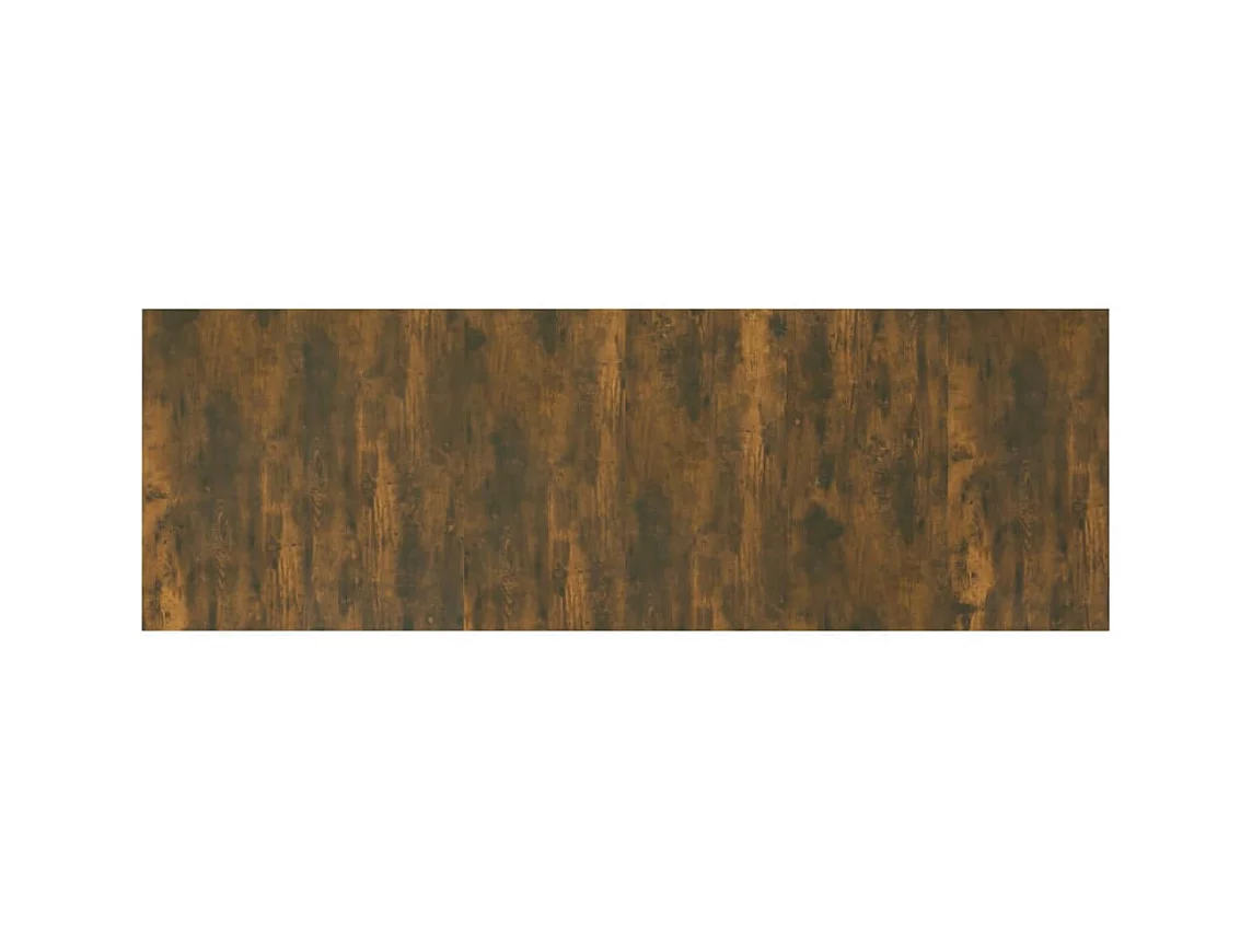 Cabecero de pared Roble ahumado 240x1,5x80 cm Madera de ingeniería