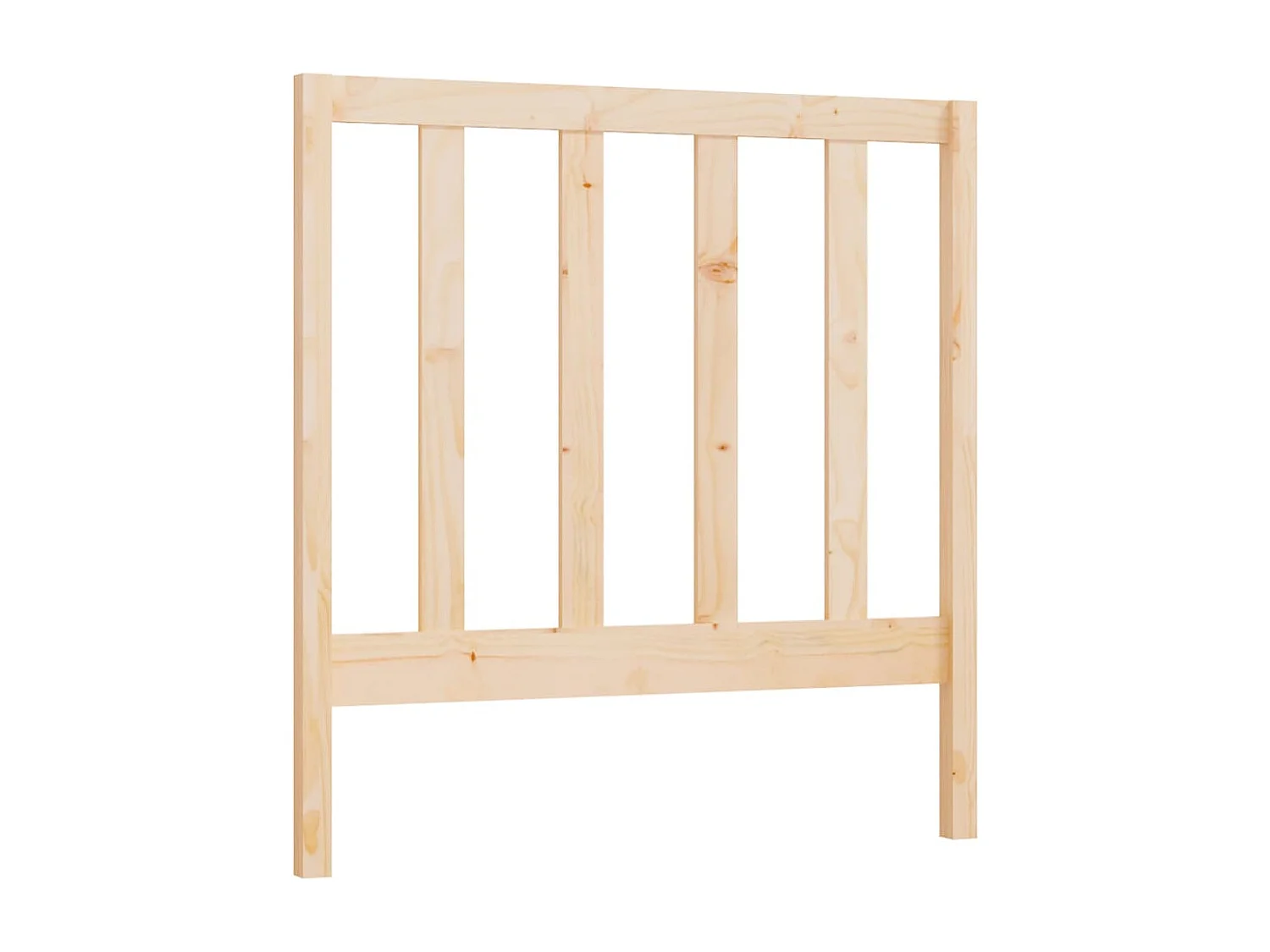 Hoofdbord 95x4x100 cm Massief grenenhout