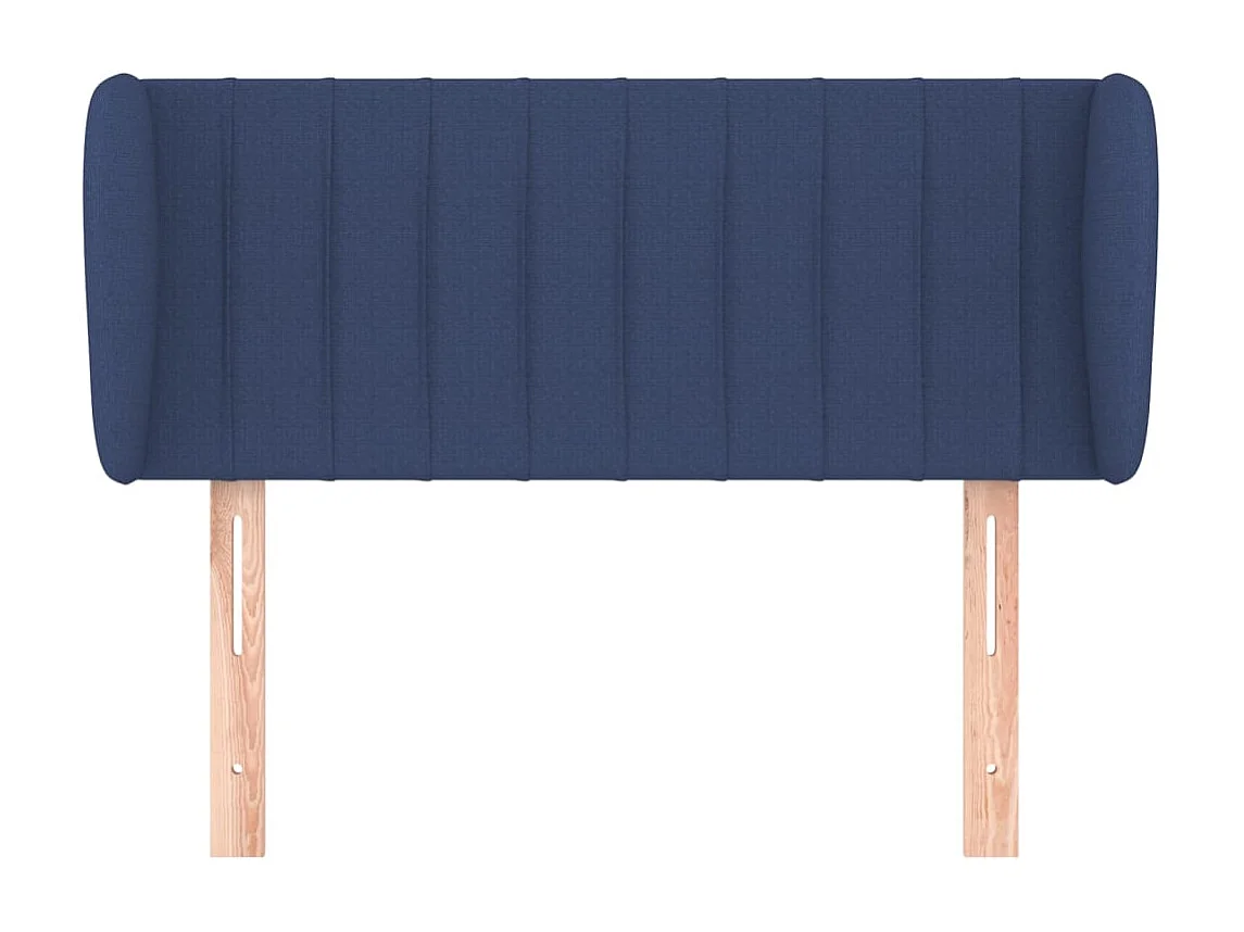 Cabecero con orejas Azul 103x23x78/88 cm Tela