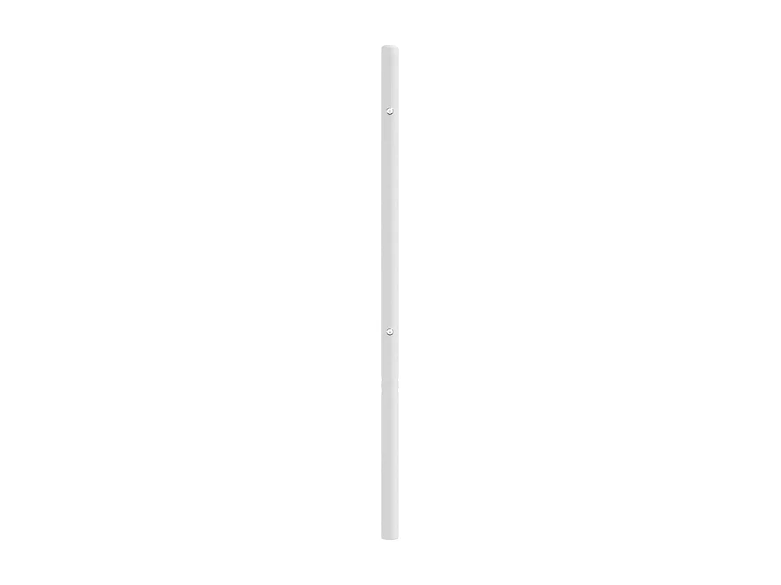 Tête de lit métal blanc 120 cm
