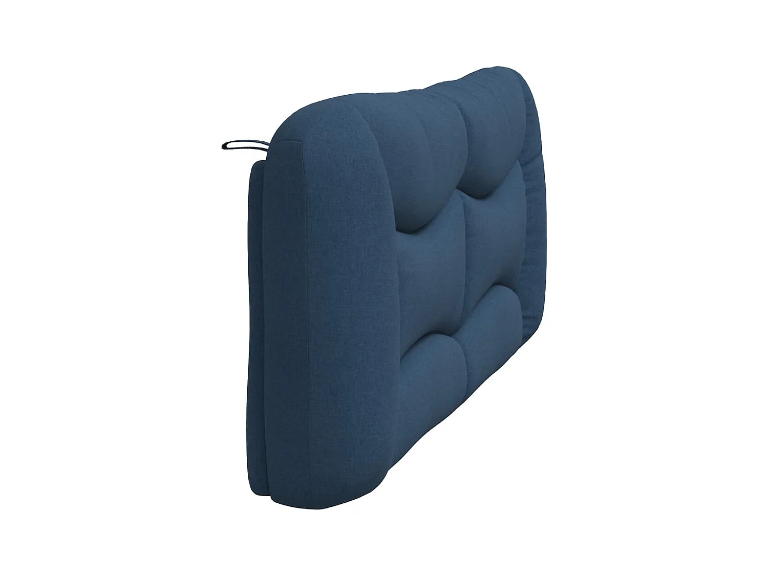 Blauw hoofdbordkussen 180 cm stof