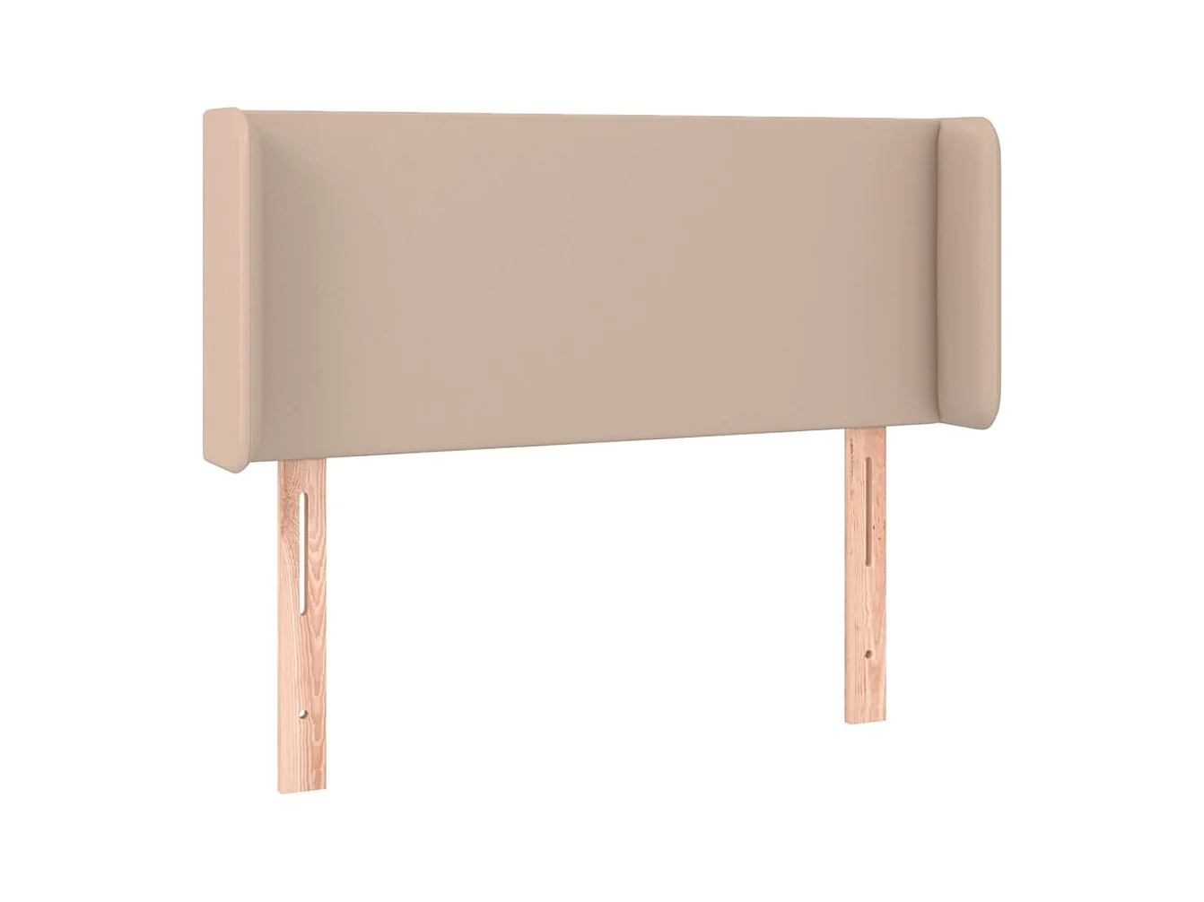 LED hoofdbord Cappuccino 93x16x78/88 cm Kunstleer