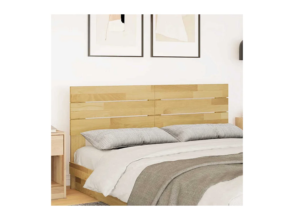 150 cm Kopfteil aus massivem Eichenholz