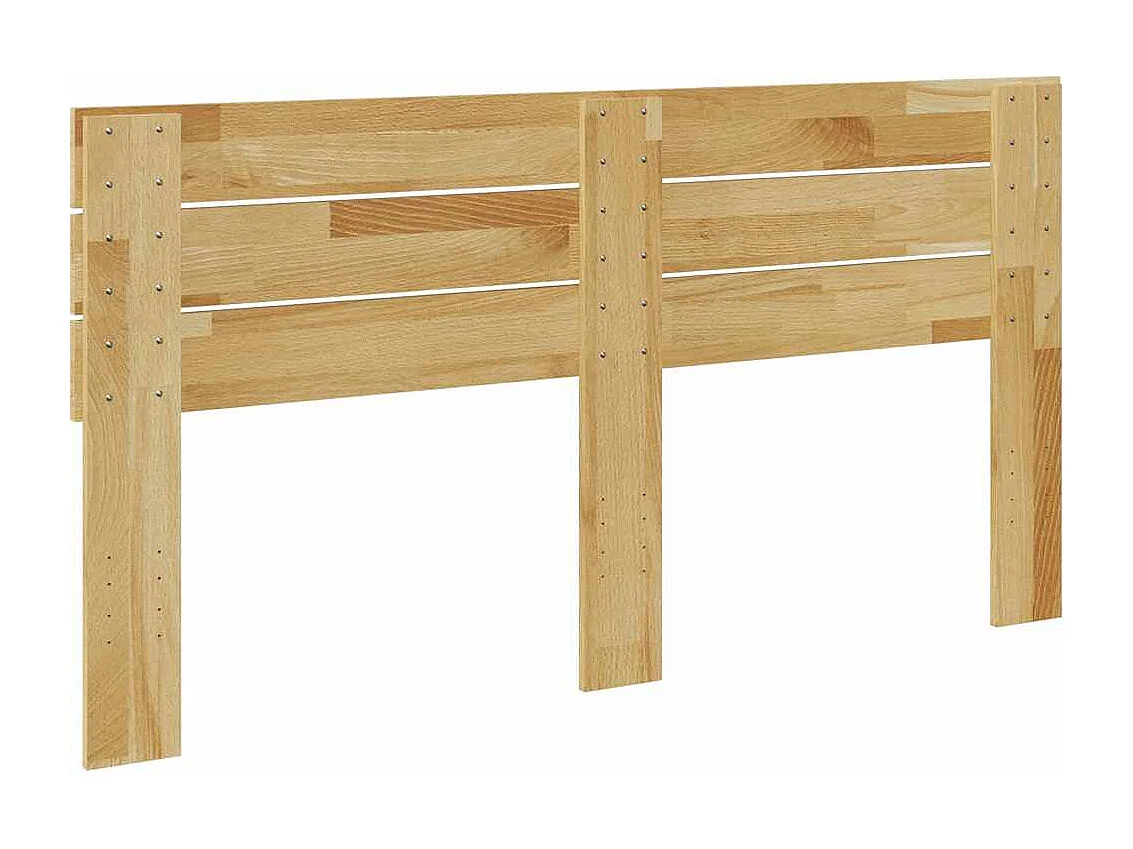 150 cm Kopfteil aus massivem Eichenholz