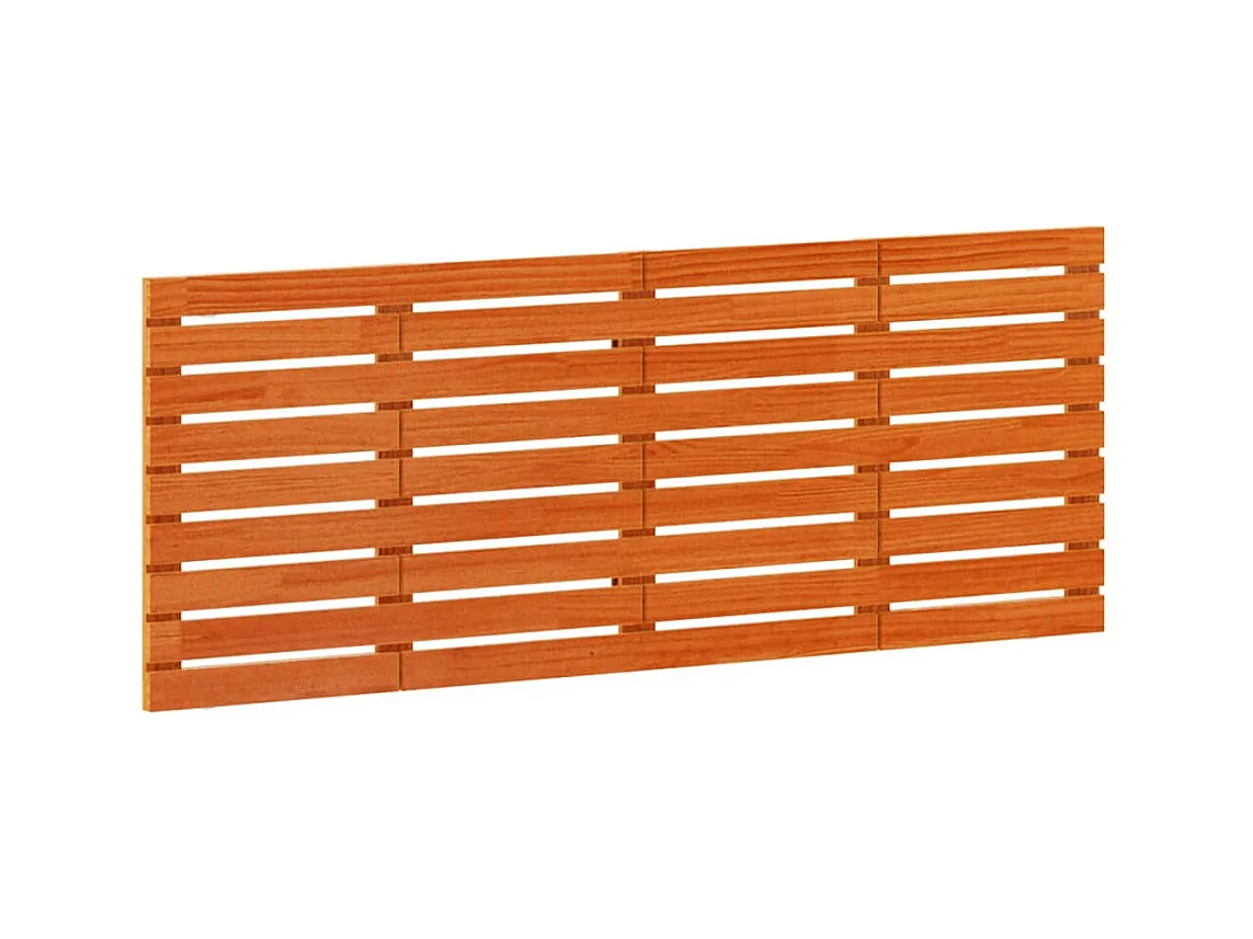 Cabecero de pared 166x3x63 cm Madera maciza de pino