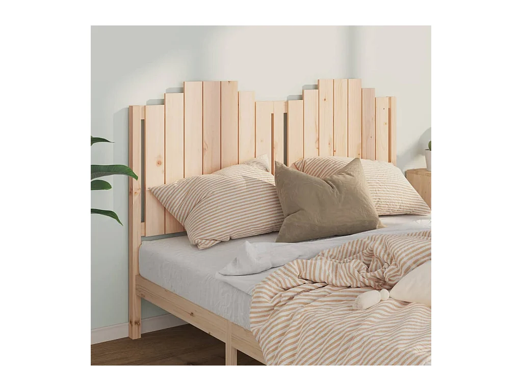 Hoofdbord 166x4x110 cm Massief grenenhout