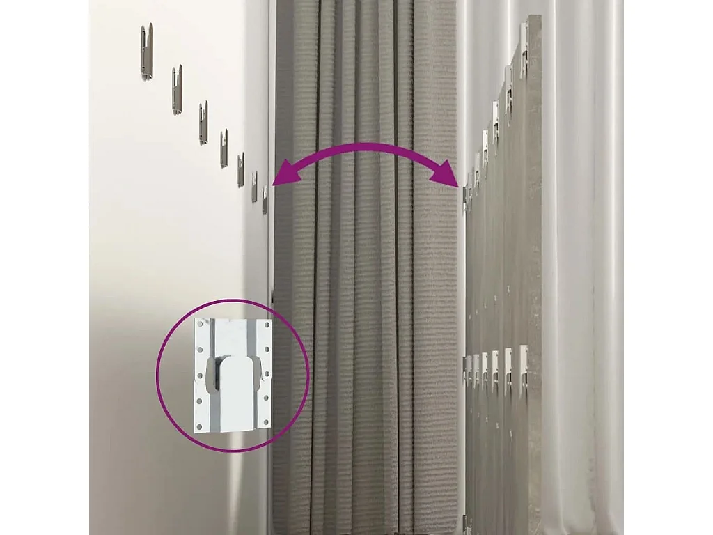 Tête de lit avec armoires Gris béton Bois d'ingénierie