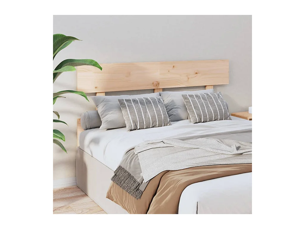 Hoofdbord 164x3x81 cm Massief grenenhout