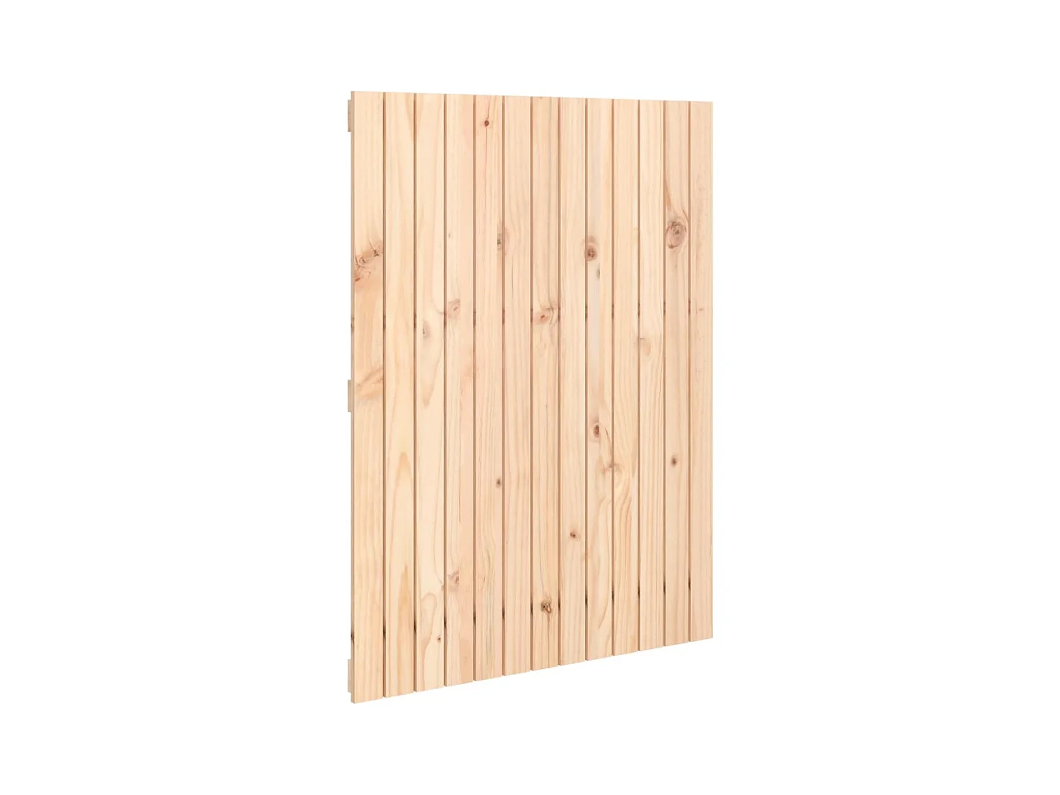 Wandhoofdbord 82,5x3x110 cm Massief grenenhout