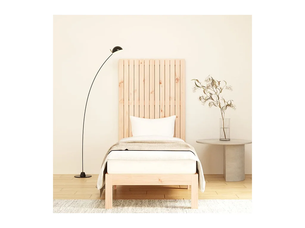 Wandhoofdbord 82,5x3x110 cm Massief grenenhout