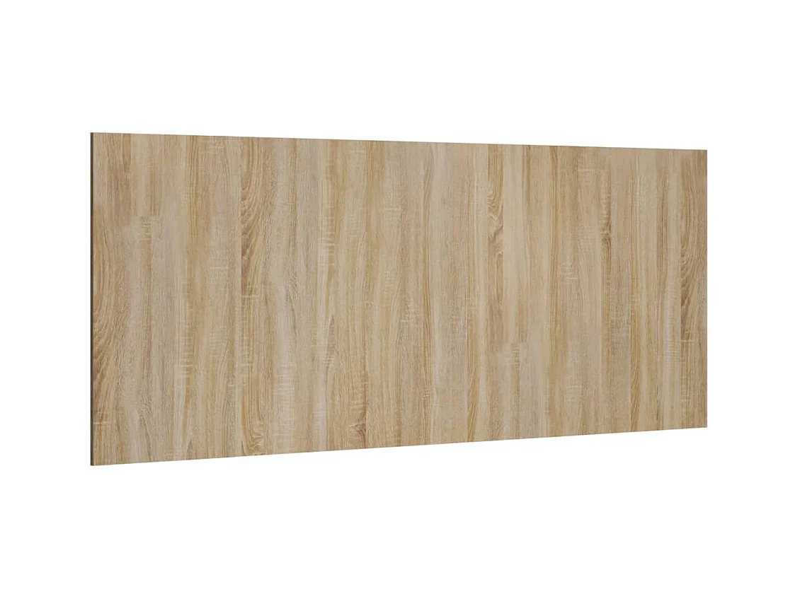 Cabecero de roble Sonoma 200x1,5x80 cm Madera de ingeniería