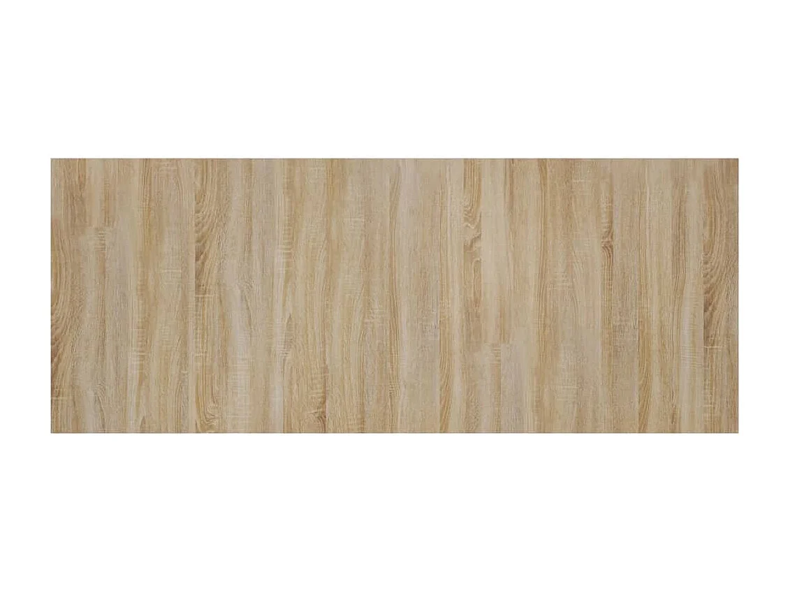 Cabecero de roble Sonoma 200x1,5x80 cm Madera de ingeniería