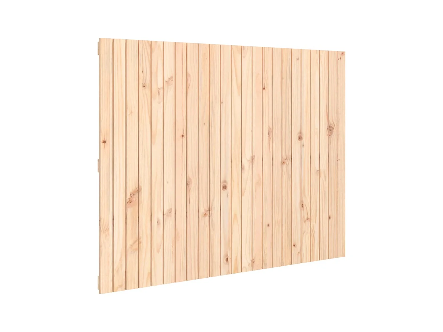 Wandhoofdbord 146,5x3x110 cm Massief grenenhout