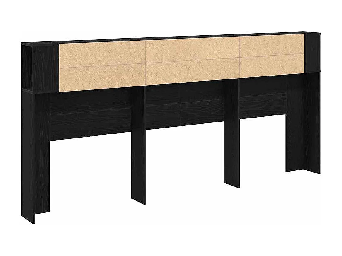 Cabinet de Tête de Lit 220 x 18,5 x 104,5 cm Bois d'ingénierie