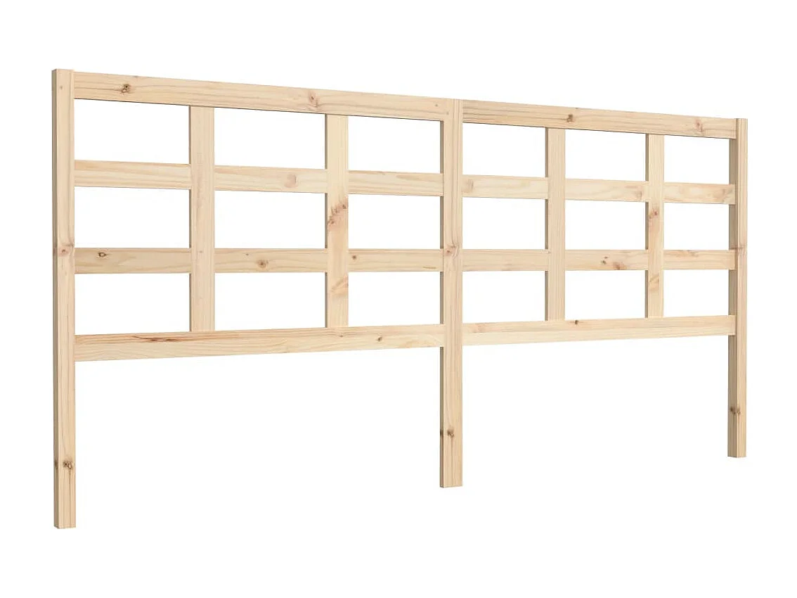 Kopfteil 205,5x4x100 cm Massivholz Kiefer