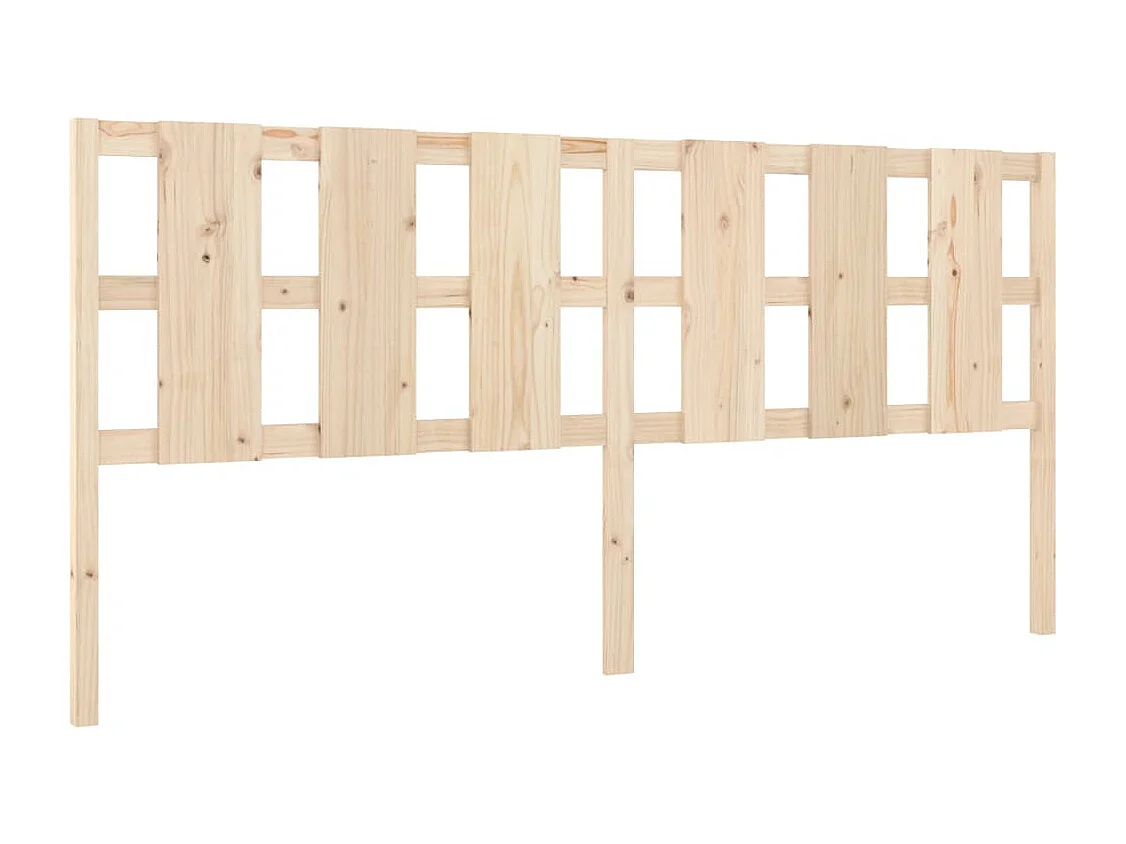 Tête de lit 205,5x4x100 cm Bois massif de pin