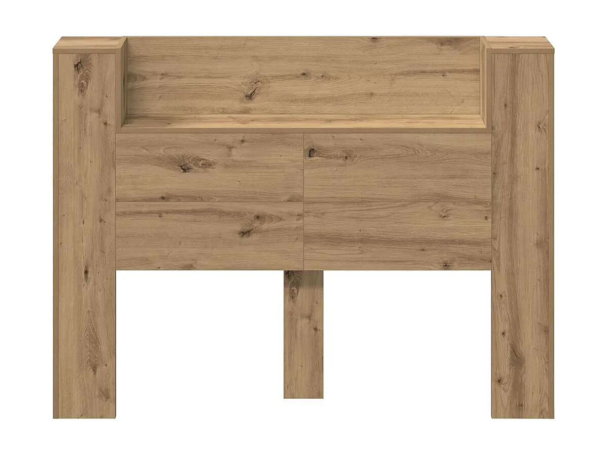Cabinet de Tête de Lit chêne artisanal Bois d'ingénierie