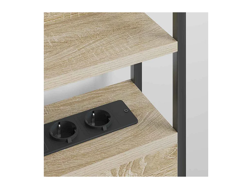 Testiera con ripiano Rovere Sonoma 180 cm Legno composito