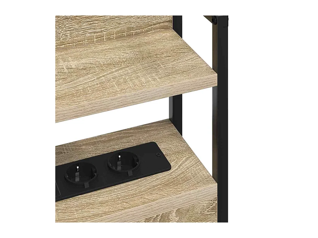 Testiera con ripiano Rovere Sonoma 180 cm Legno composito