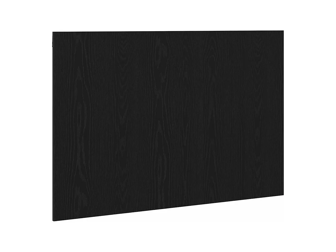 Tête de lit Chêne noir 120 x 1,5 x 80 cm Bois d'ingénierie