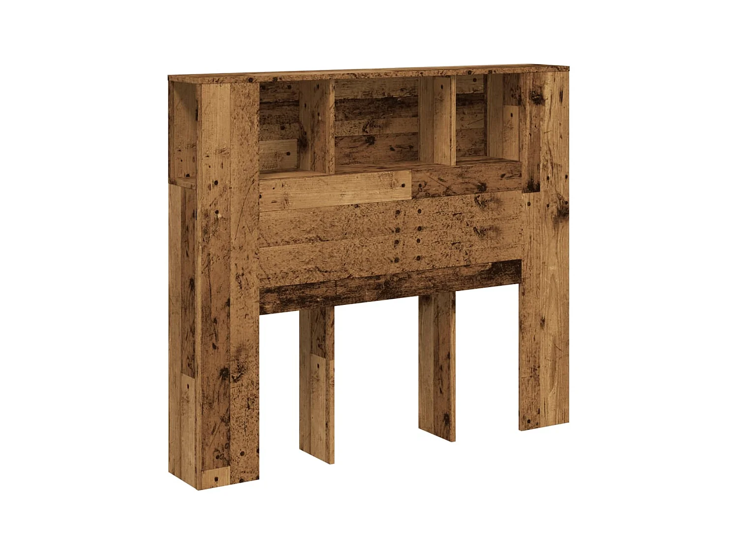 Cabecero de cama de madera antigua 120x19x104,5 cm