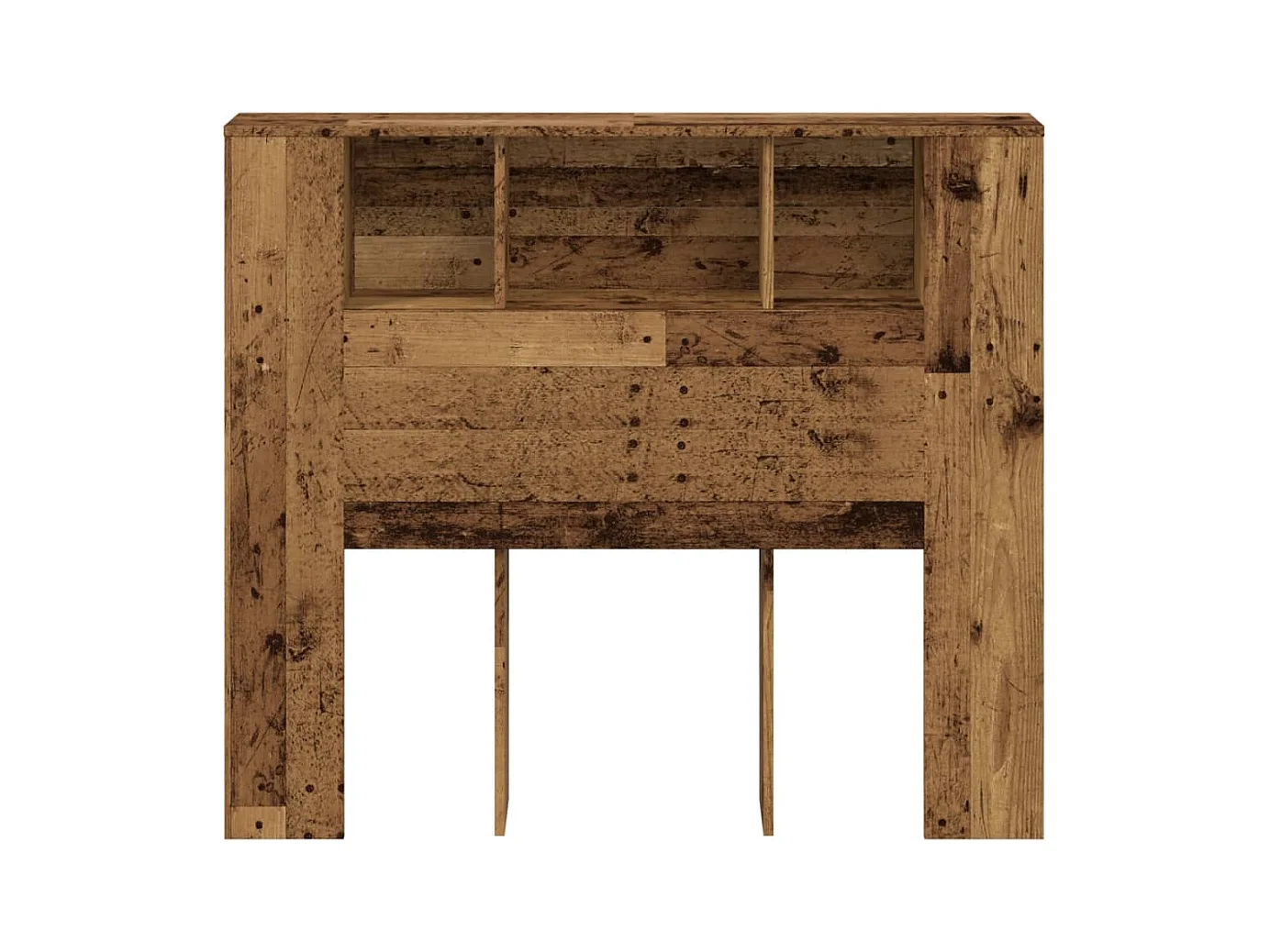 Cabecero de cama de madera antigua 120x19x104,5 cm