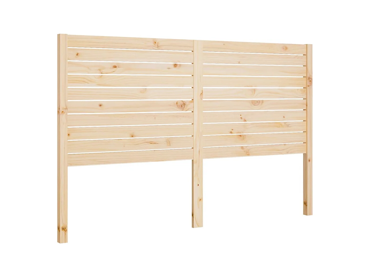 Tête de lit 206x4x100 cm Bois massif de pin