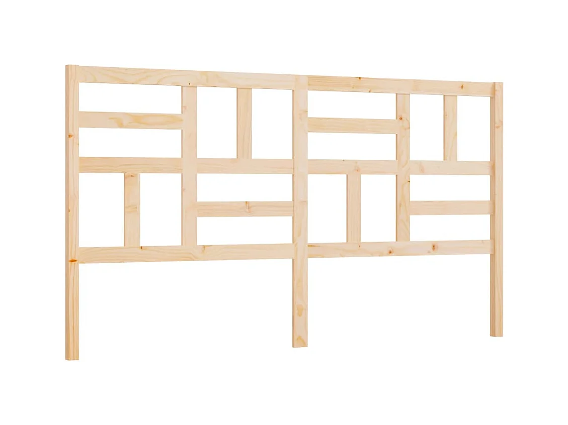 Hoofdbord 186x4x104 cm Massief grenenhout