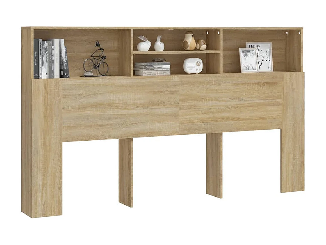 Sonoma eiken hoofdeindekast 180x19x103,5 cm