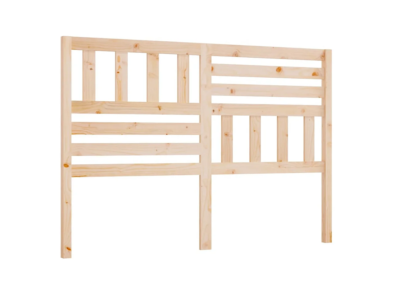 Hoofdbord 146x4x100 cm Massief grenenhout