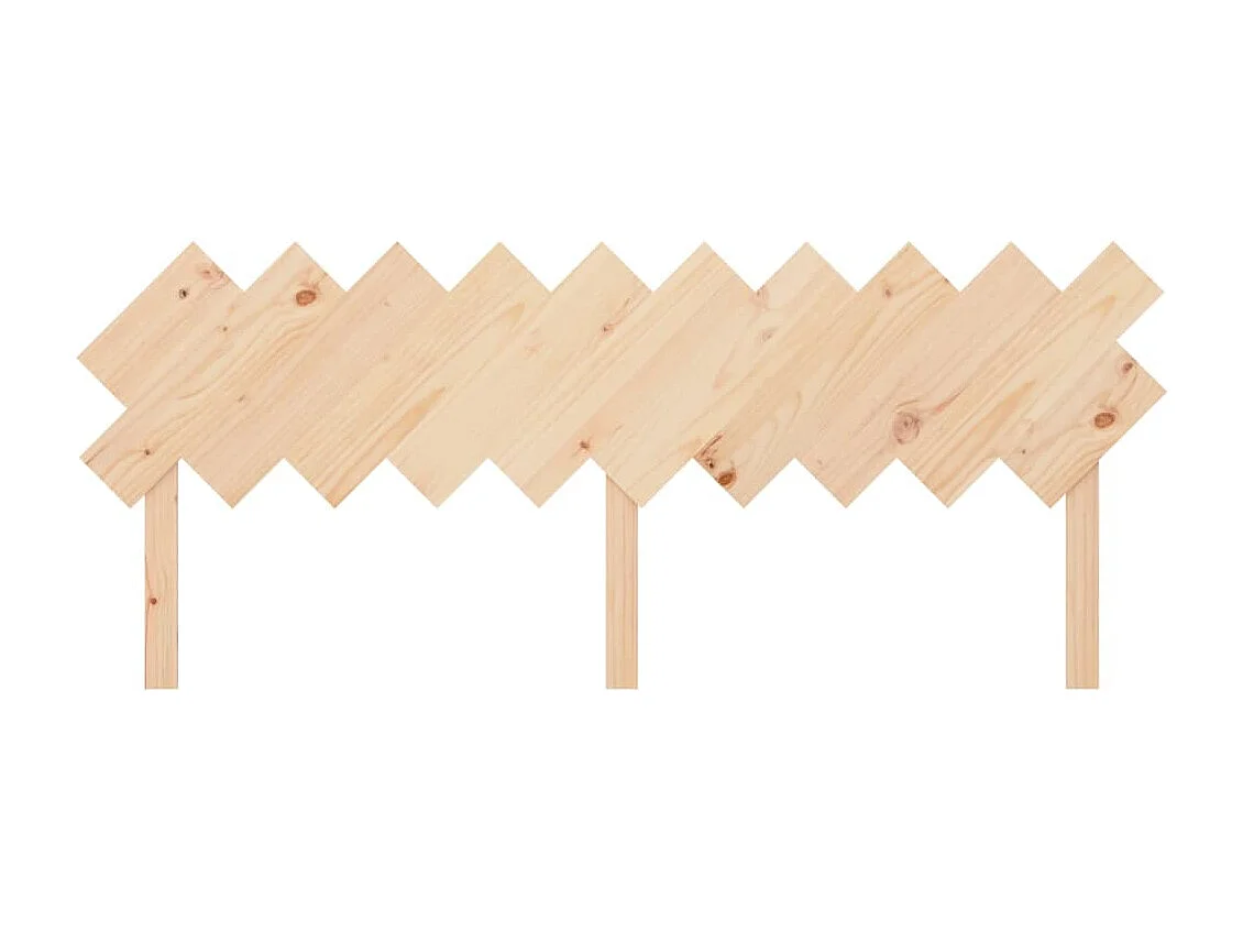 Hoofdbord 196x3x80,5 cm Massief grenenhout