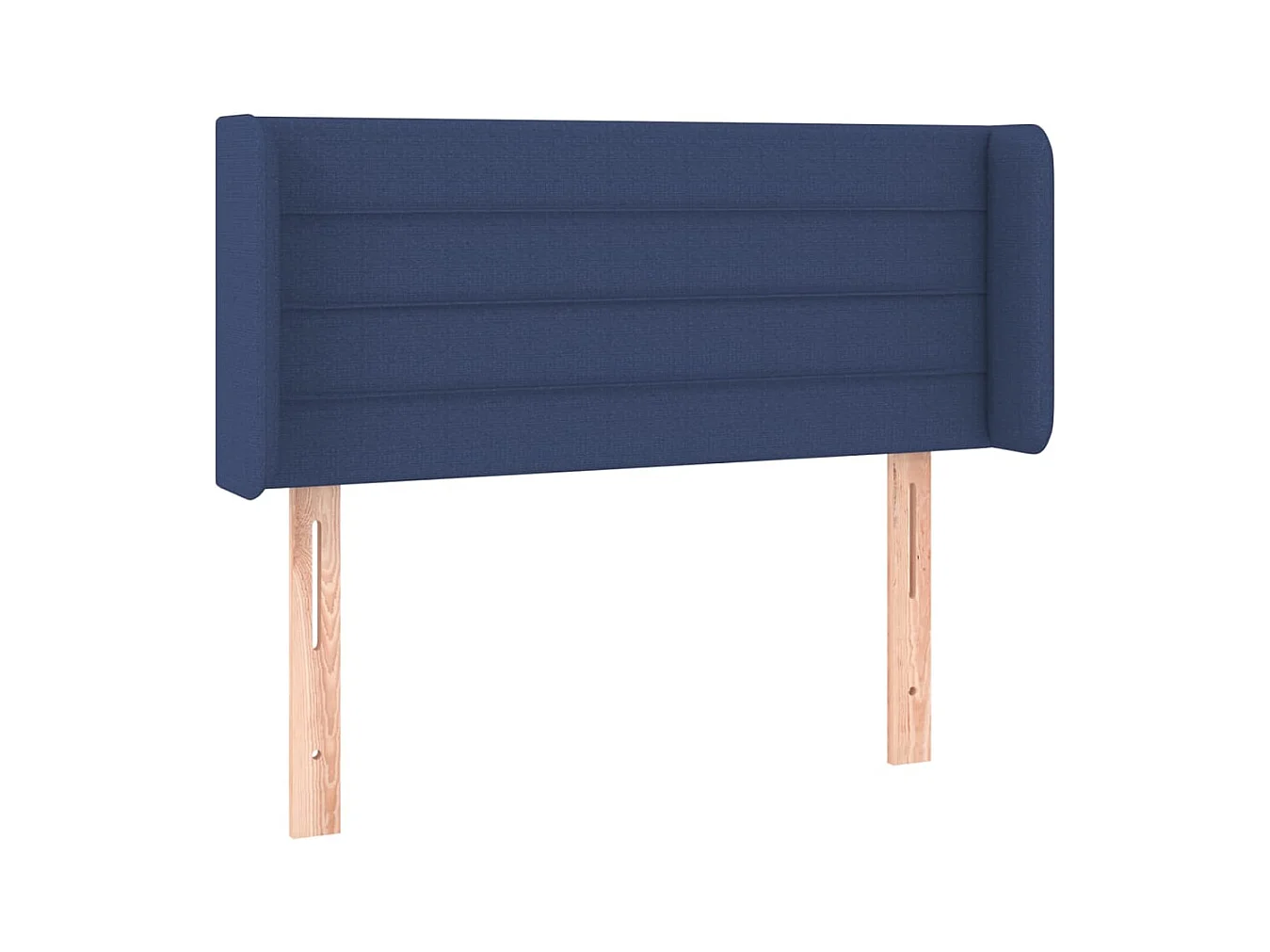 Blauw LED hoofdbord 83x16x78/88 cm Stof