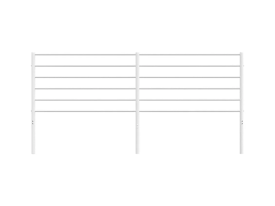 Cabecero de metal blanco 180 cm