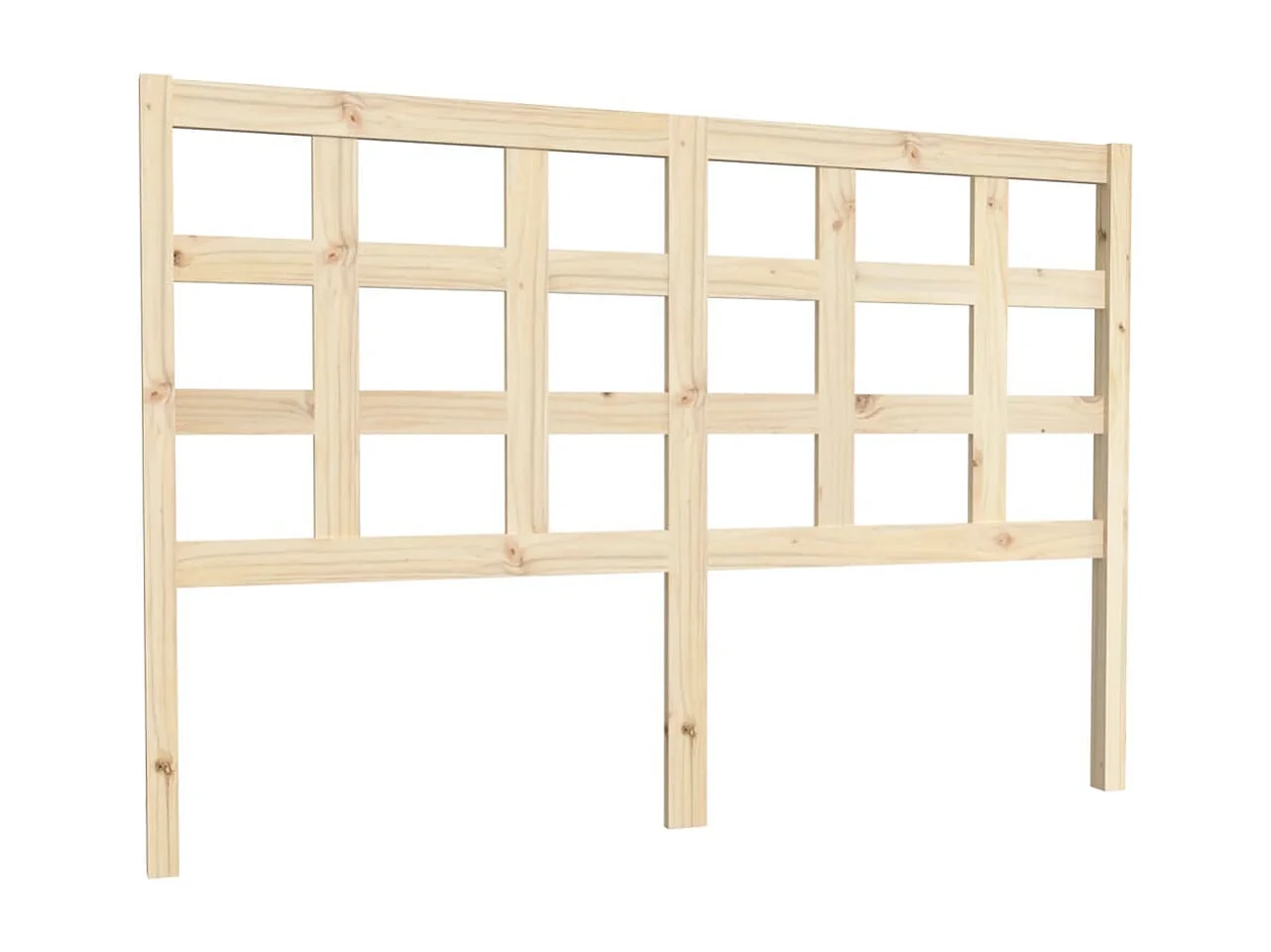 Tête de lit 145,5x4x100 cm Bois massif de pin