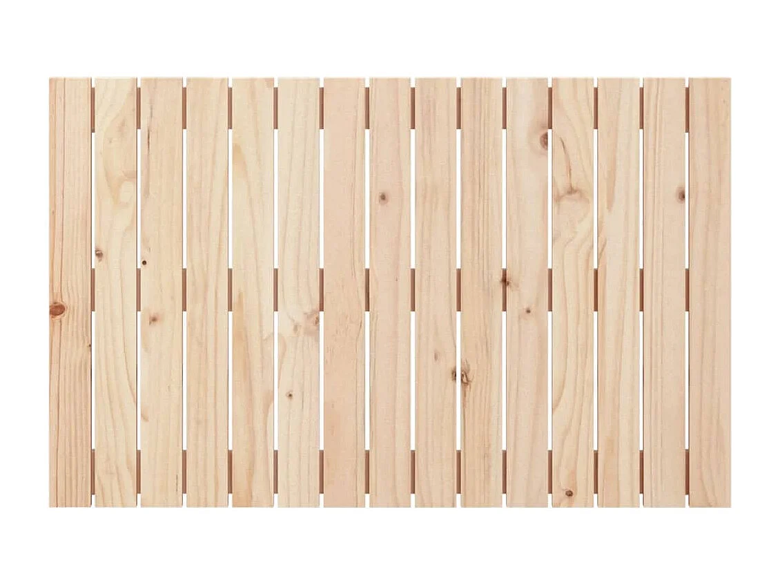 Wandhoofdbord 95,5x3x60 cm Massief grenenhout