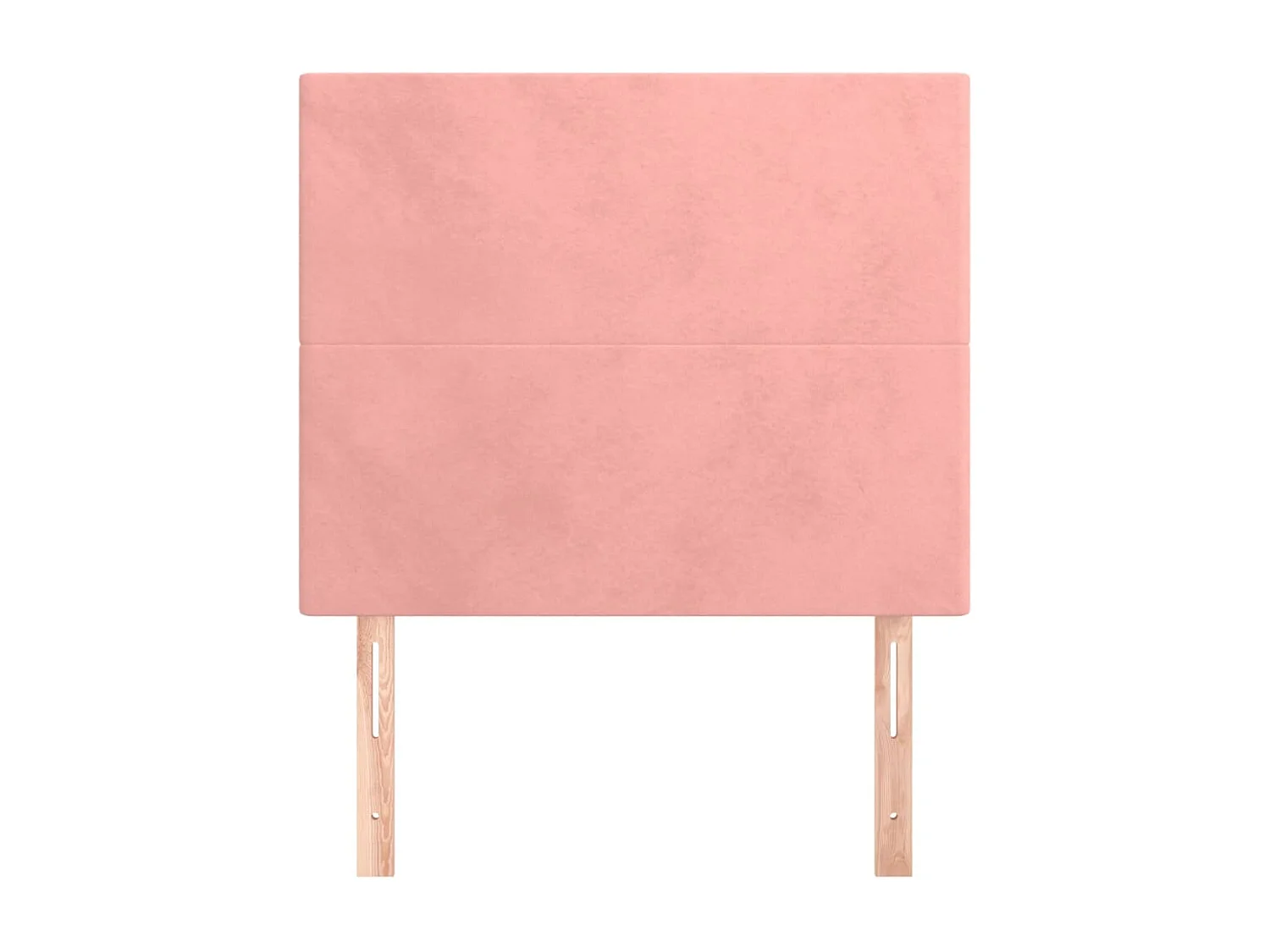 Testiere 2 pezzi Rosa 90x5x78/88 cm Velluto