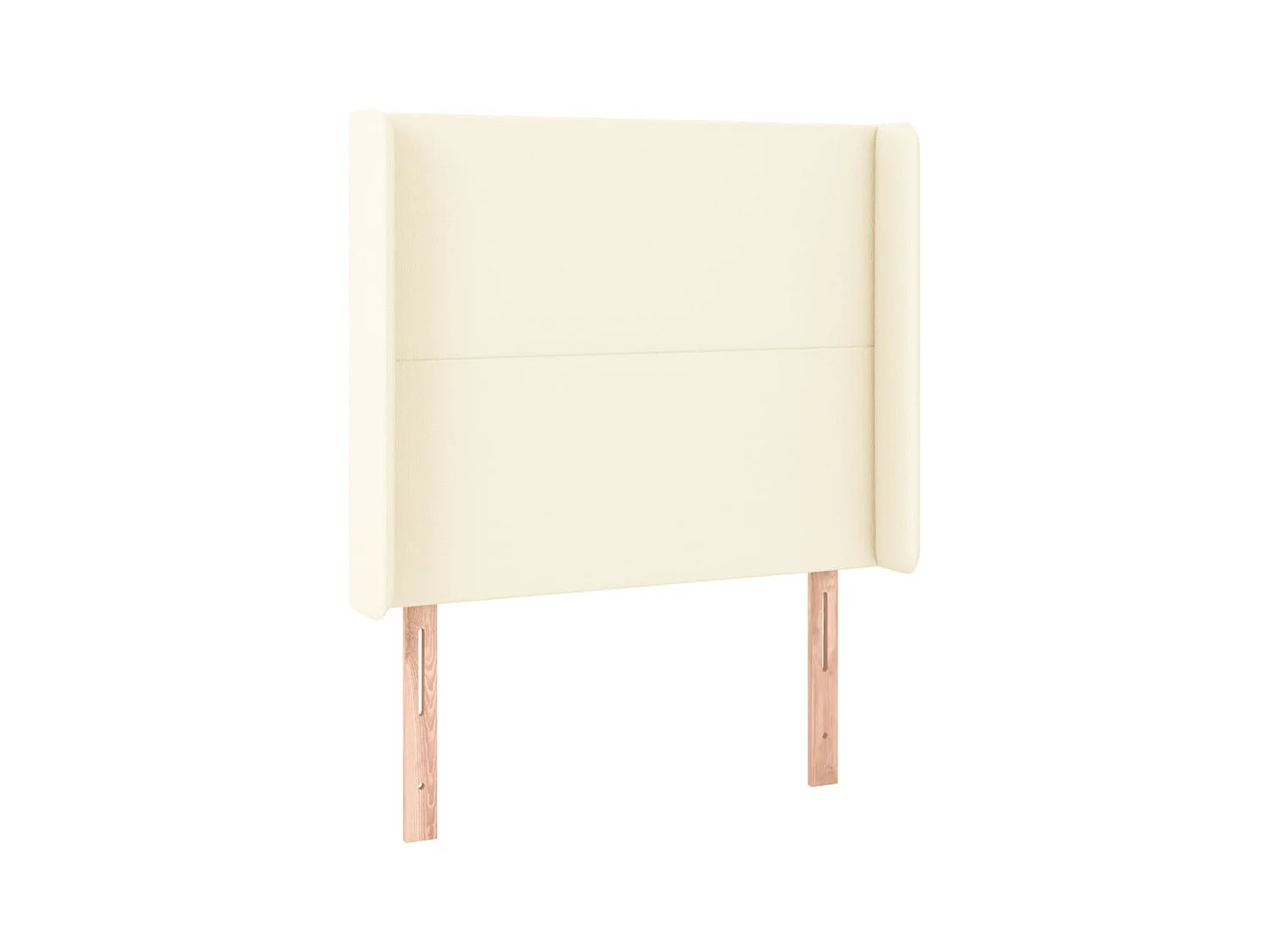 Cabecero LED Crema 83x16x118/128 cm Piel Sintética