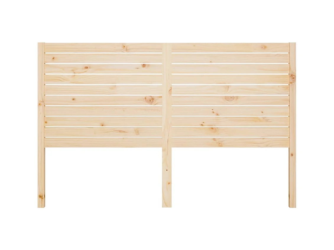 Cabecero 141x4x100 cm Madera maciza de pino